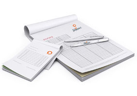 Durchschreibesatz 2-fach, Block