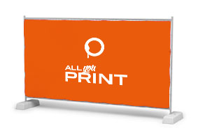 Blachen/Planen für Bauzäune