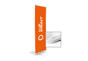 Roll-Up Basic, System inkl. Druck