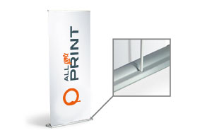 Roll-Up Comfort, System inkl. Druck
